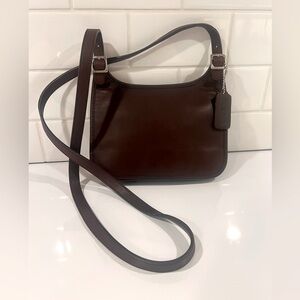 COACH Legacy Hippie Mini Slim Saddle #9132 *VINTAGE* (Brown Leather)